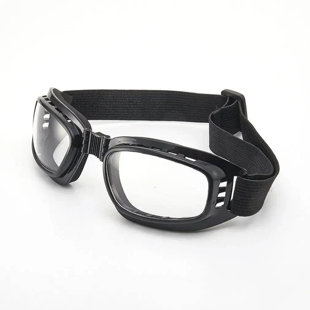 New Foldable Vintage Motorcycle Glasses Polarized Day Night Cycling Sunglasses Goggles Windproof Dustproof UV Protection Glasses