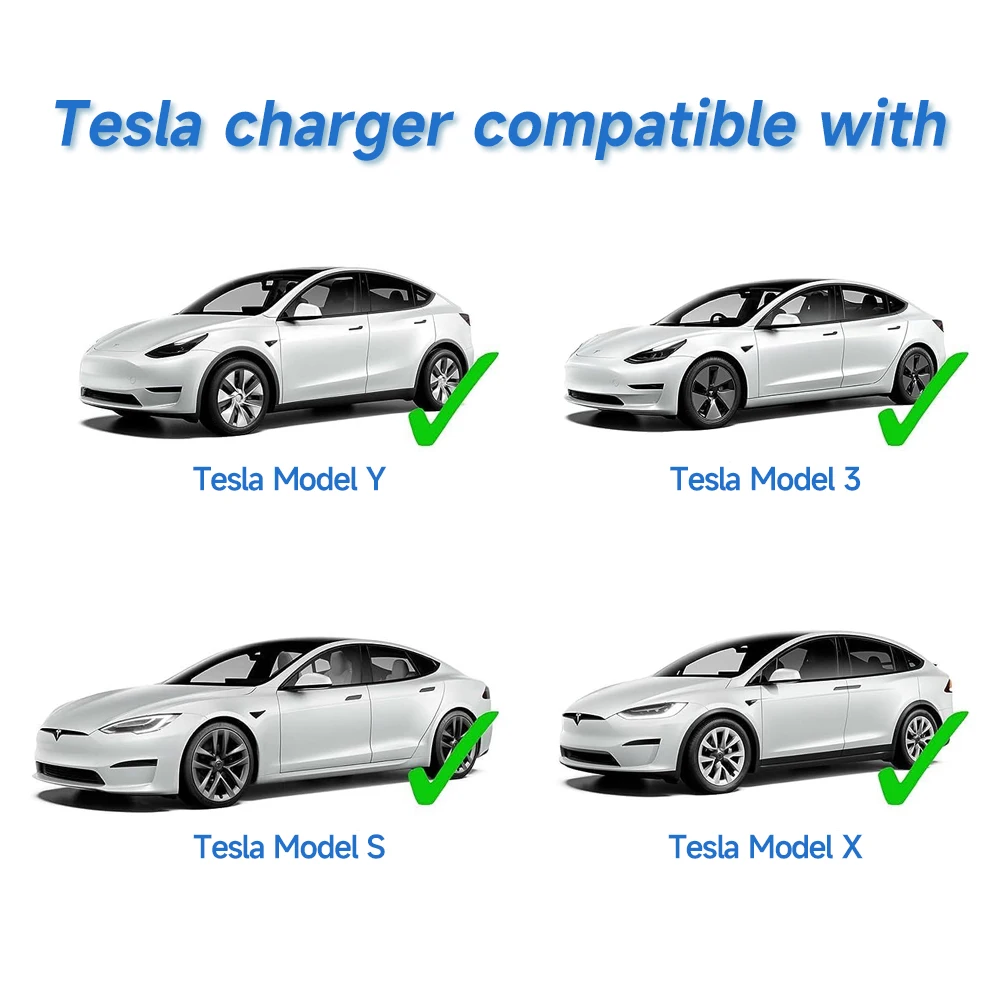 AFYEEV 16A/32A ポータブル EV 充電器テスラ EVSE 充電ボックス EU 米国 CEE プラグ電気自動車の充電器テスラモデル X/Y/S/3