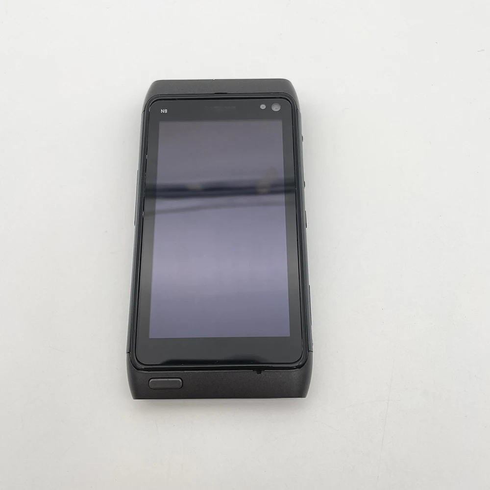 Original Unlocked N8 12MP Camera  WIFI Bluetooth FM radio Loudspeaker Mobile Phone Made in Finland
