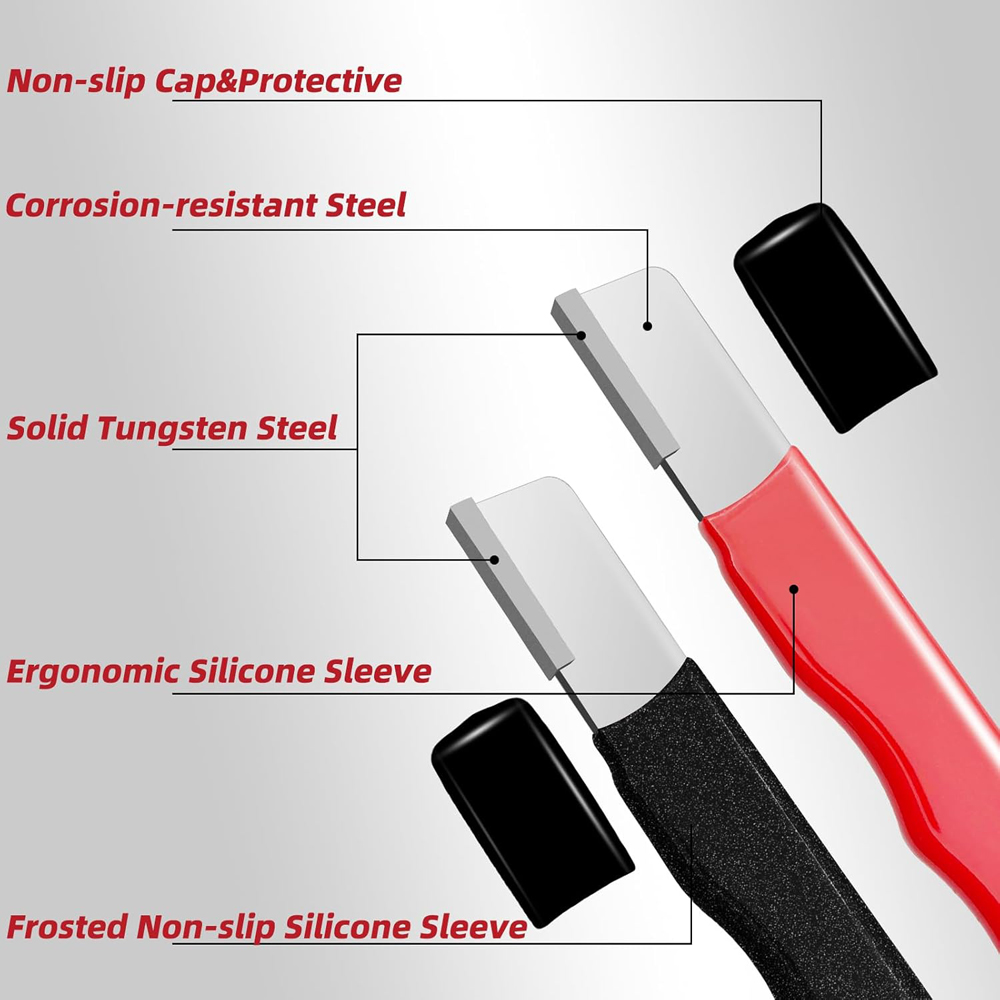 1/2 Pcs Professional Tungsten Diamond Ceramic Knife Scissors Sharpener for All Blades Kitchen Garden Shears Sharpening Tool