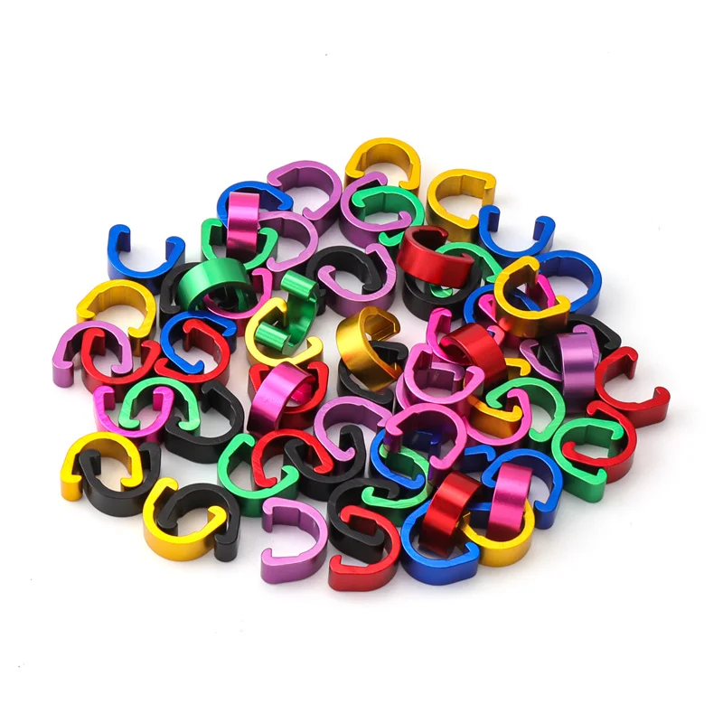 MUQZI 10 Chiếc MTB Xe Đạp Khung Xe Đạp U Khóa Cho Phanh Cáp Nhà Ở Vòi Ống Sang Số Cáp Hướng Dẫn Viên Nút Cố Định ống Kẹp