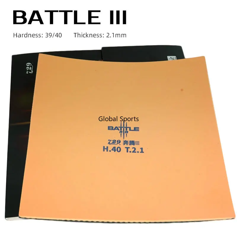 Première mondiale 729 amitié bataille 3 Tennis de Table caoutchouc collant professionnel Original Ping-Pong caoutchouc tout neuf 100%