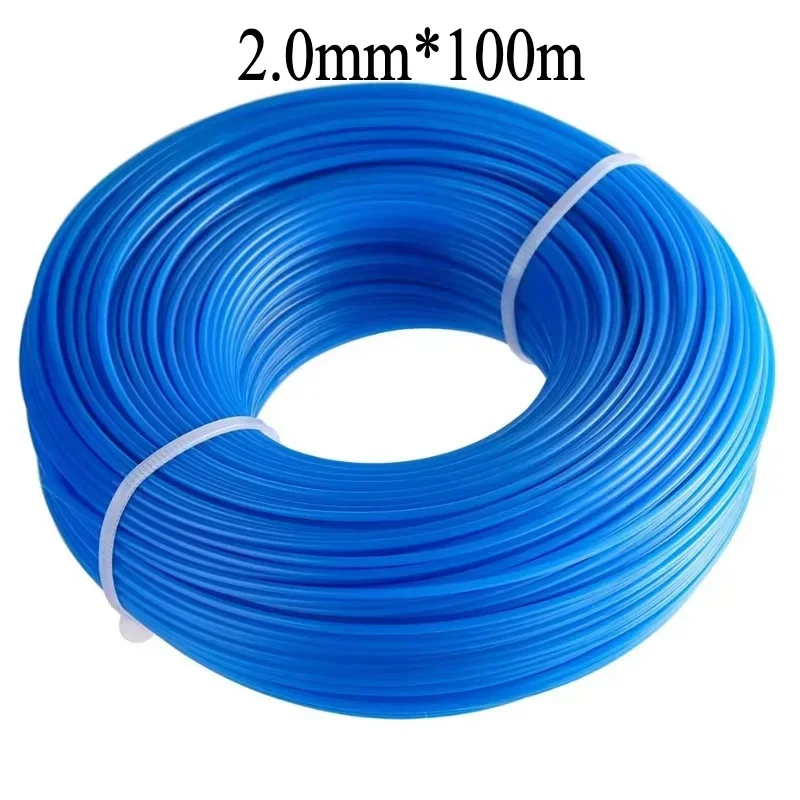 1 Rotolo 1.6/2.4/2.7/3.0mm x 100M Nylon Trimmer Linea Decespugliatore Strimmer Corda Rasaerba Decespugliatore Tagliaerba Linea Rotonda