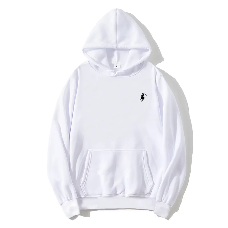 Sudadera con capucha de marca muy vendida para el otoño de 2025. Patrón de diseño moderno con estampado de caballos Sudadera con capucha para deportes al aire libre