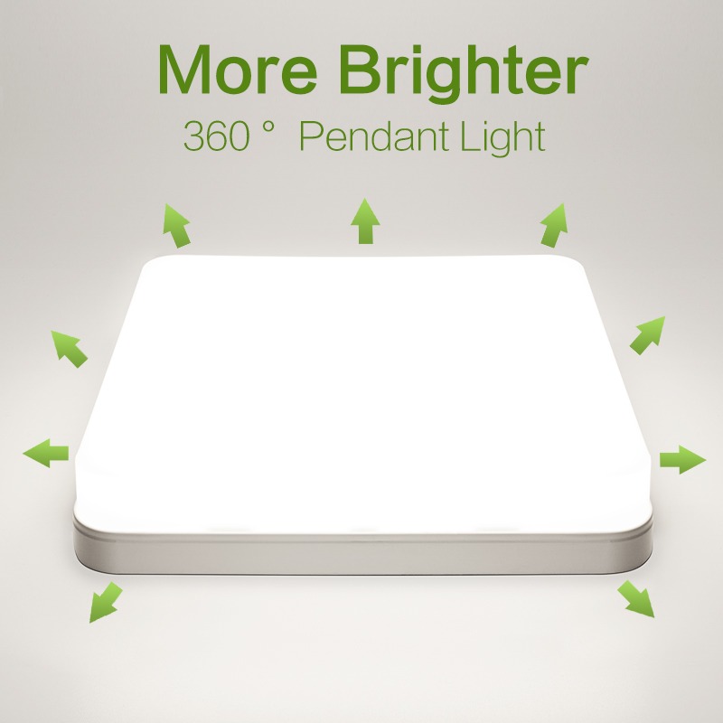 MARPOU スクエア Led シーリングランプ寝室の照明昼白色コールドホワイトウォームホワイト 48 ワット 36 ワット 24 ワット 18 ワット LED シーリングライトルーム