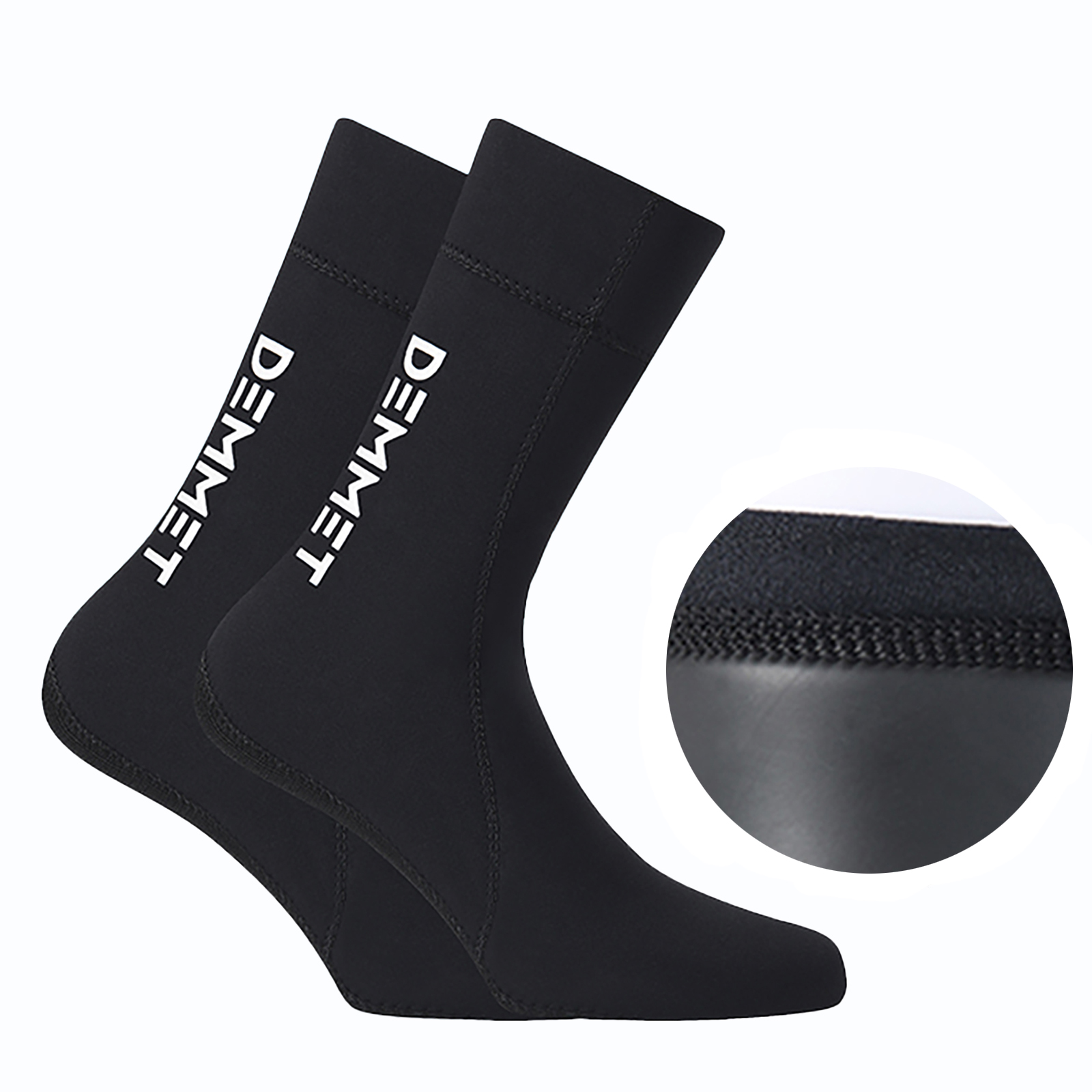 HOT 1.5MM/3MM/5MM Neoprene Diving Socks Non-slip Adult Warm Patchwork Wetsuit Shoes Super Stretch Brushed Specialized CR Socks