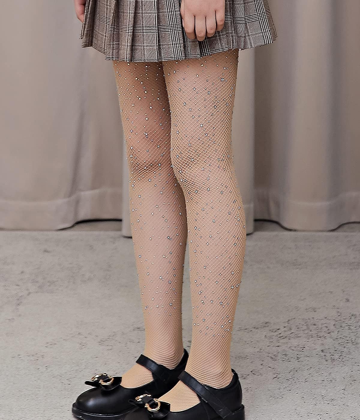 Meisjes Panty's Kinderen Sparkle Panty's Hoge Taille Panty Strass Netkousen Peuter Panty's Meisje Kinderen Legging Meisjes