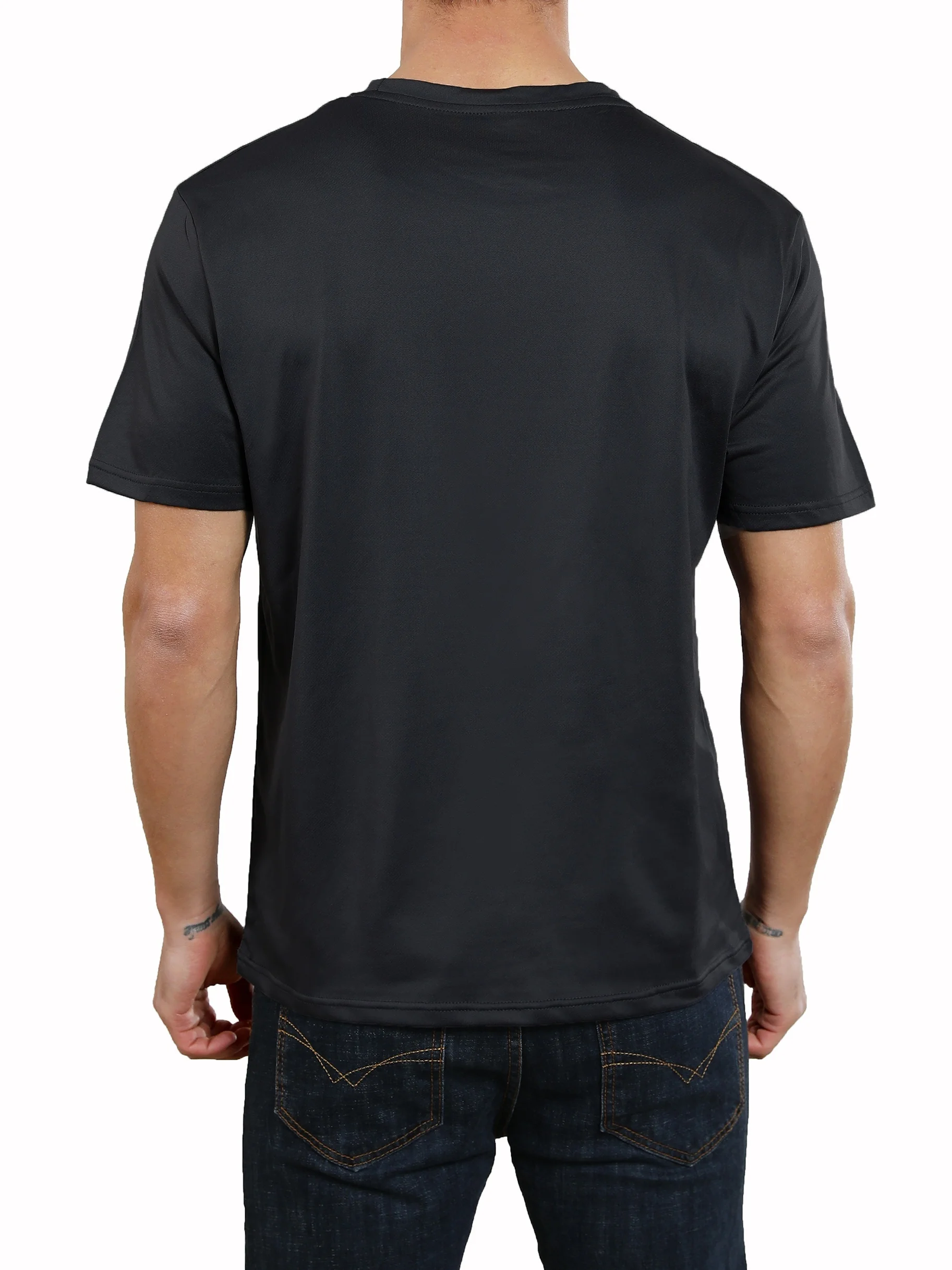 Camiseta de algodón de alta calidad para hombre y mujer, camisetas holgadas básicas de manga corta de Color sólido, camiseta de gran tamaño, Top blanco y negro