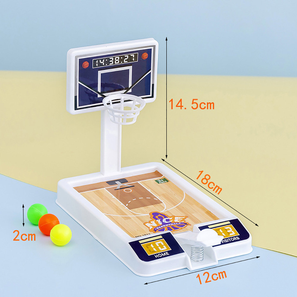 Basketball Stand Desktop Shooting Game Machine para crianças, brinquedos educativos, perfeito para crianças, festa de aniversário, surpresa, presente de prêmios