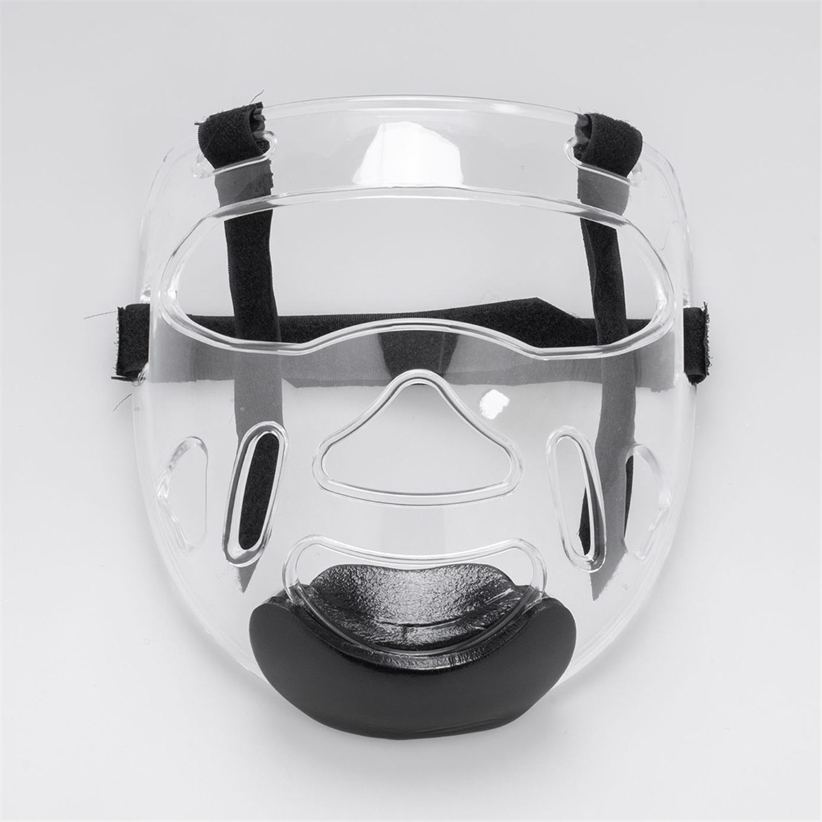 A71P Taekwondo Face Mask Taekwondo Clear Detachable Protector Protective Mask for Sports Boxing Taekwondo Adult