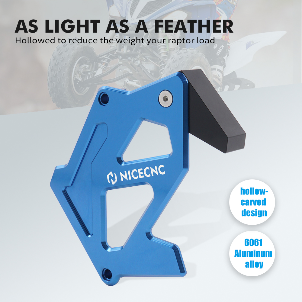 Para YAMAHA RAPTOR 700R cubierta de piñón Protector protector de cadena 2012 2016-2024 RAPTOR 700 2006-2011 2013-2024 piezas de ATV