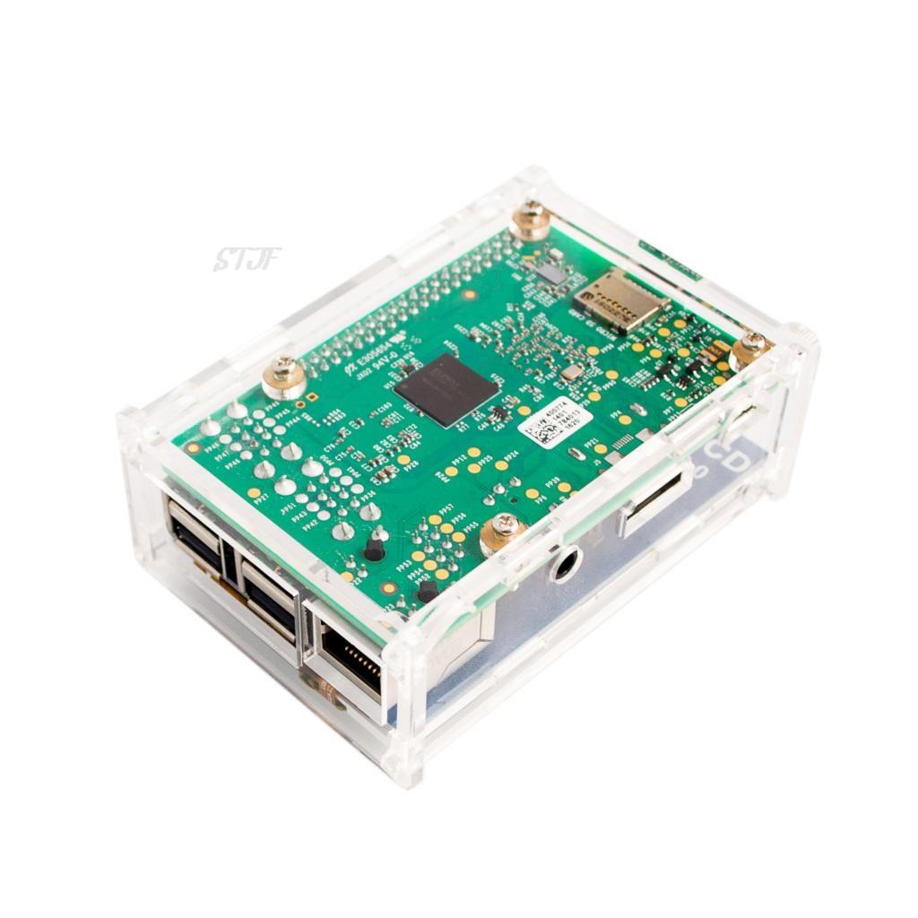 3,5 lcd tft Touchscreen-Display mit Stift für Himbeer Pi 2 Pi 3 Acryl transparente Hülle