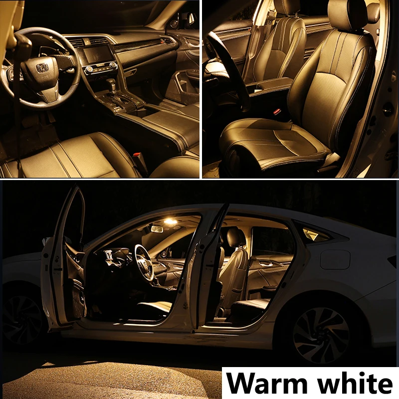 Kit completo de bombillas LED para Interior de coche, accesorios para Audi A1 8X A3 8L 8P 8V A4 B5 B6 B7 B8 A5 A6 C5 C6 C7 A7 Q5 8R Q7 4L