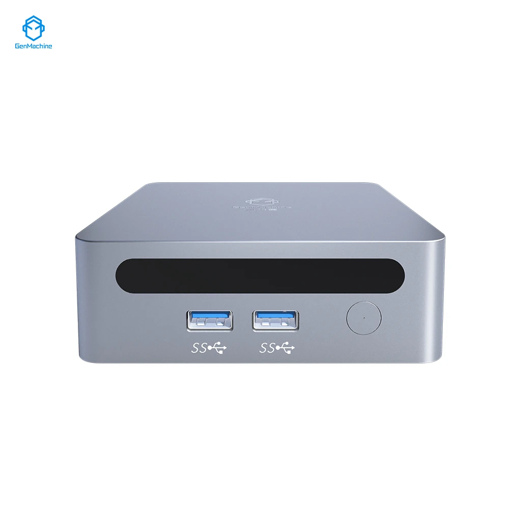 GenMachine New Mini PC AMD Ryzen7 4700U CPU 2.0GHz Up to 4.1GHz CPU Support Windows 11 DDR4 max 64GB WiFi6 gaming pc computer