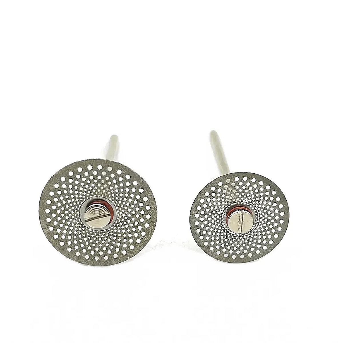 5 st Dental Diamond Disc Carbide Zand Bur Tandholte Prepping Ultra Dunne Dubbelzijdige Grit Snijgereedschap Tandheelkunde Lab Materialen