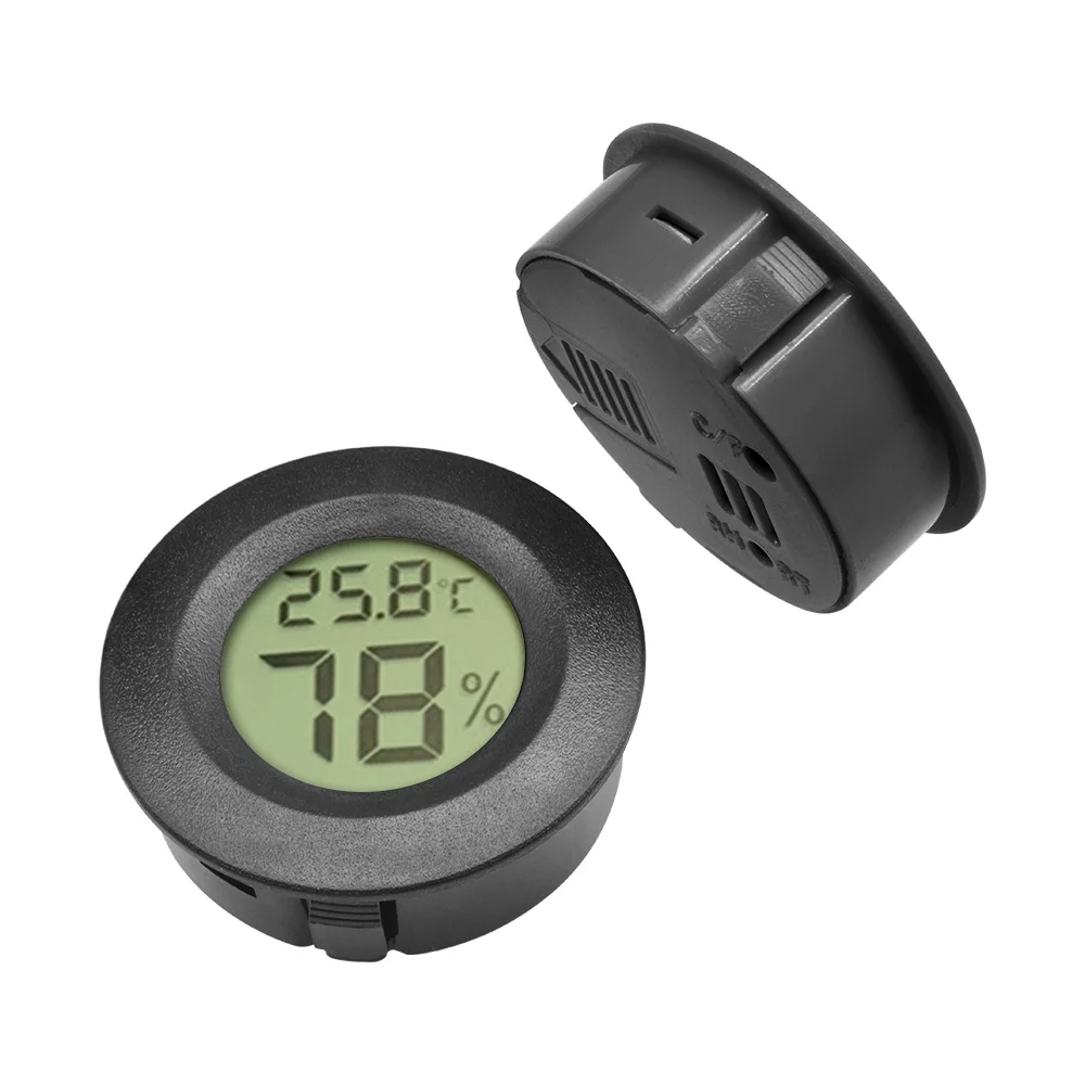 -50~ +70 ° C Mini LCD ดิจิตอลเครื่องวัดอุณหภูมิเครื่องวัดความชื้นตู้เย็นตู้แช่แข็งเครื่องทดสอบอุณหภูมิ Sensor ความชื้นเครื่องตรวจจับ 1 ชิ้น
