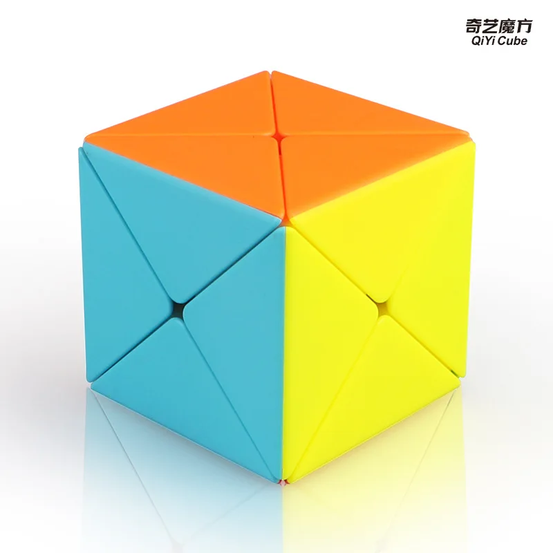 QiYi Dino Khối Lập Phương 3X3X3 Magic Tốc Độ Cubo Qityi X Cube Stickerless Chuyên Nghiệp Xếp Hình Fidget Đồ Chơi Trẻ Em Quà Tặng