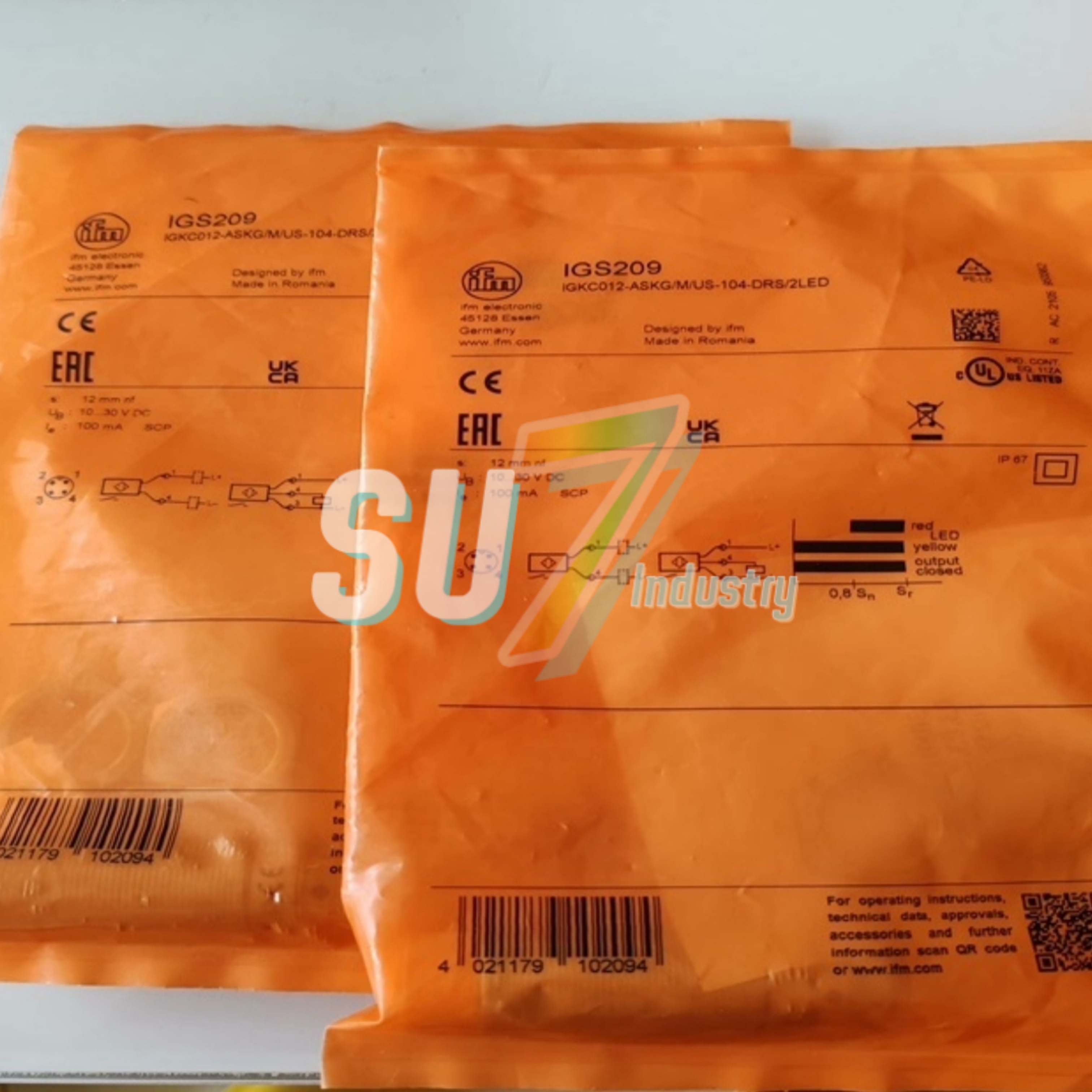 IGS208 IGS209 Nuevo sensor inductivo original