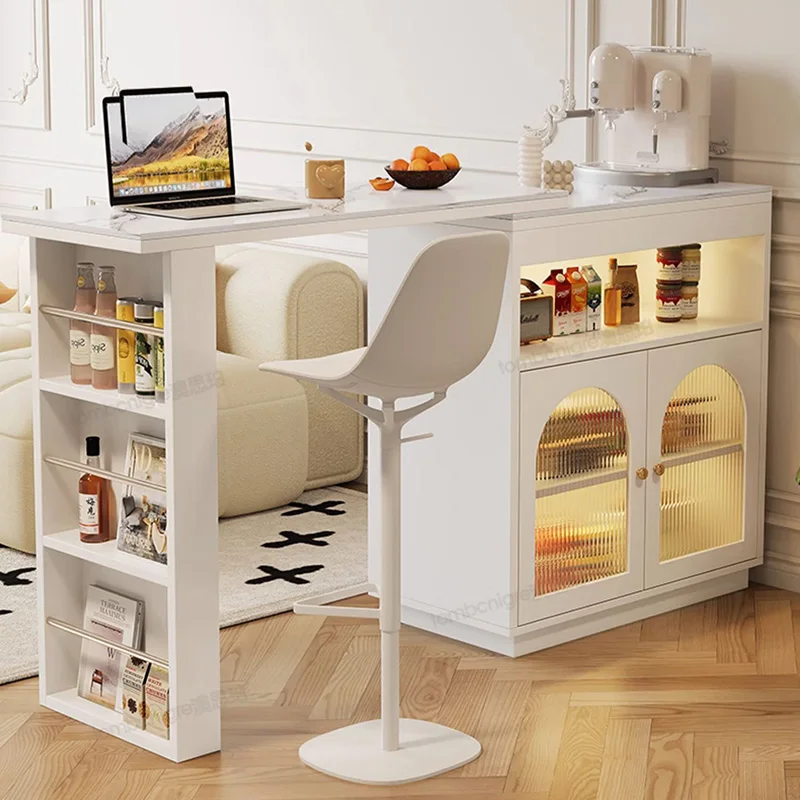 Moderne weiße Steht ische Wohnzimmer quadratische Home Storage Couch tische minimalist isches Design