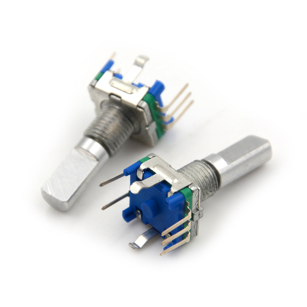 3 шт./набор 6 мм D вал 18 позиций 360 градусов Поворотный энкодер w кнопка