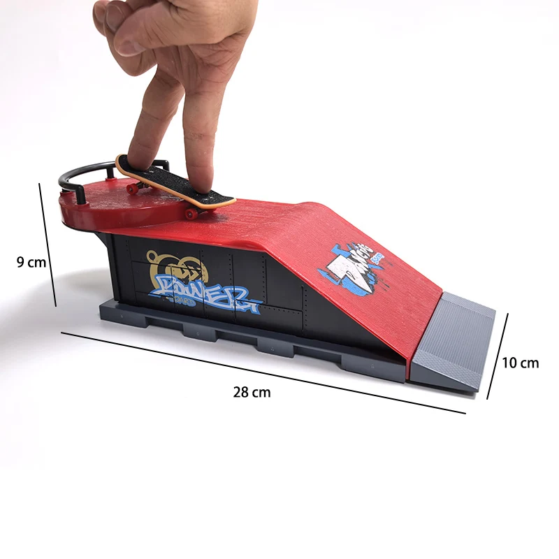 Ensemble de patins à doigts, technologie professionnelle, plate-forme de pont, cascadeur, Skateboard à doigts, bricolage, Kits de parc à rampes à assembler, jouets pour enfants