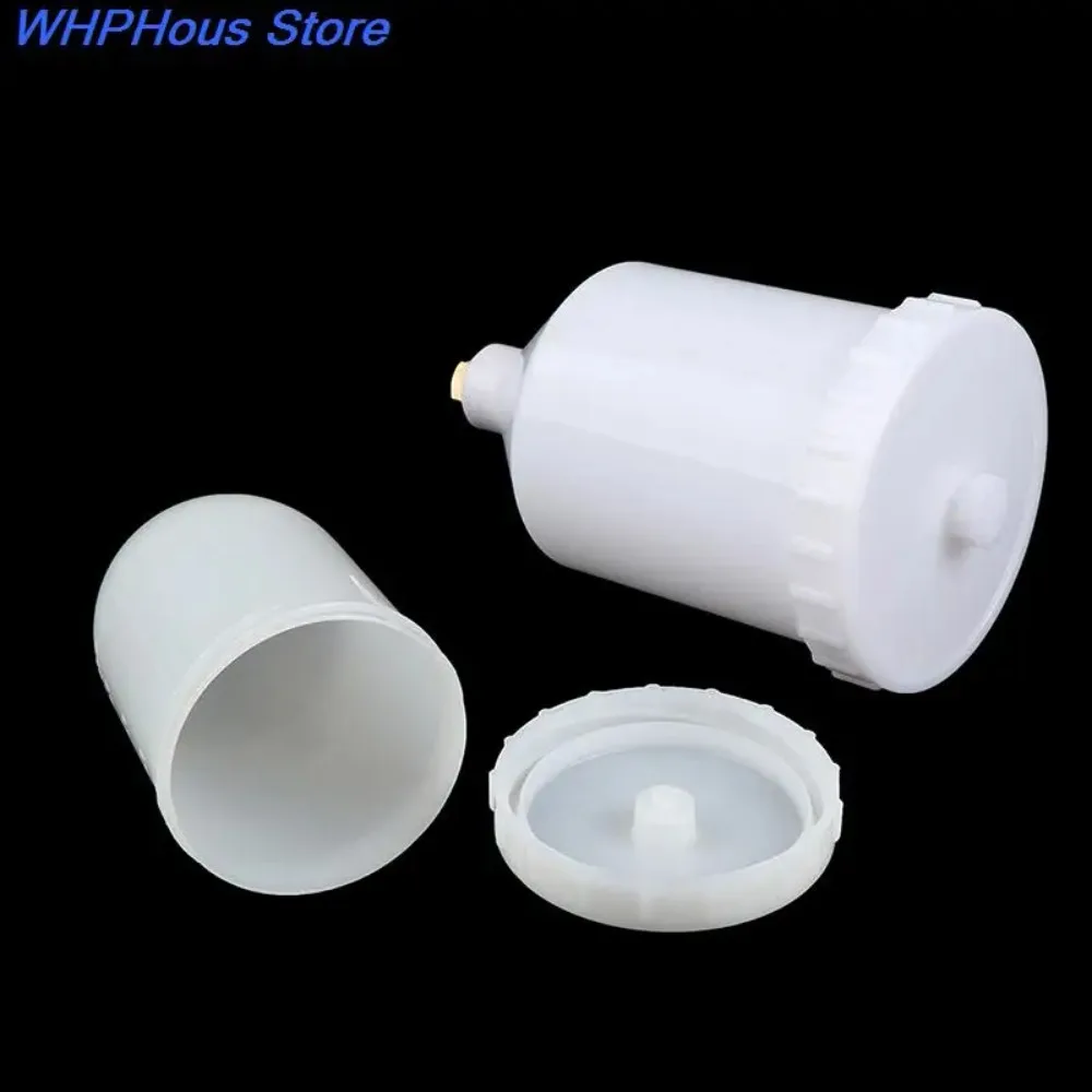 125/250/600 ml Kunststoff Spray Farbe Tasse Sprayer Tasse Luft Schwerkraft Feed Farbe Spray Topf Gewinde Anschluss für Spritzpistole Teile