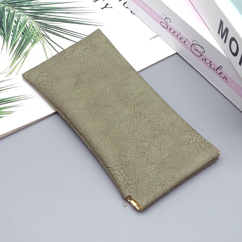 Glasses Bag Sunglasses MEN'S AND WOMEN'S Storage Set Elastic Plate Mouth Automatic Closing Glasses Storage Bag