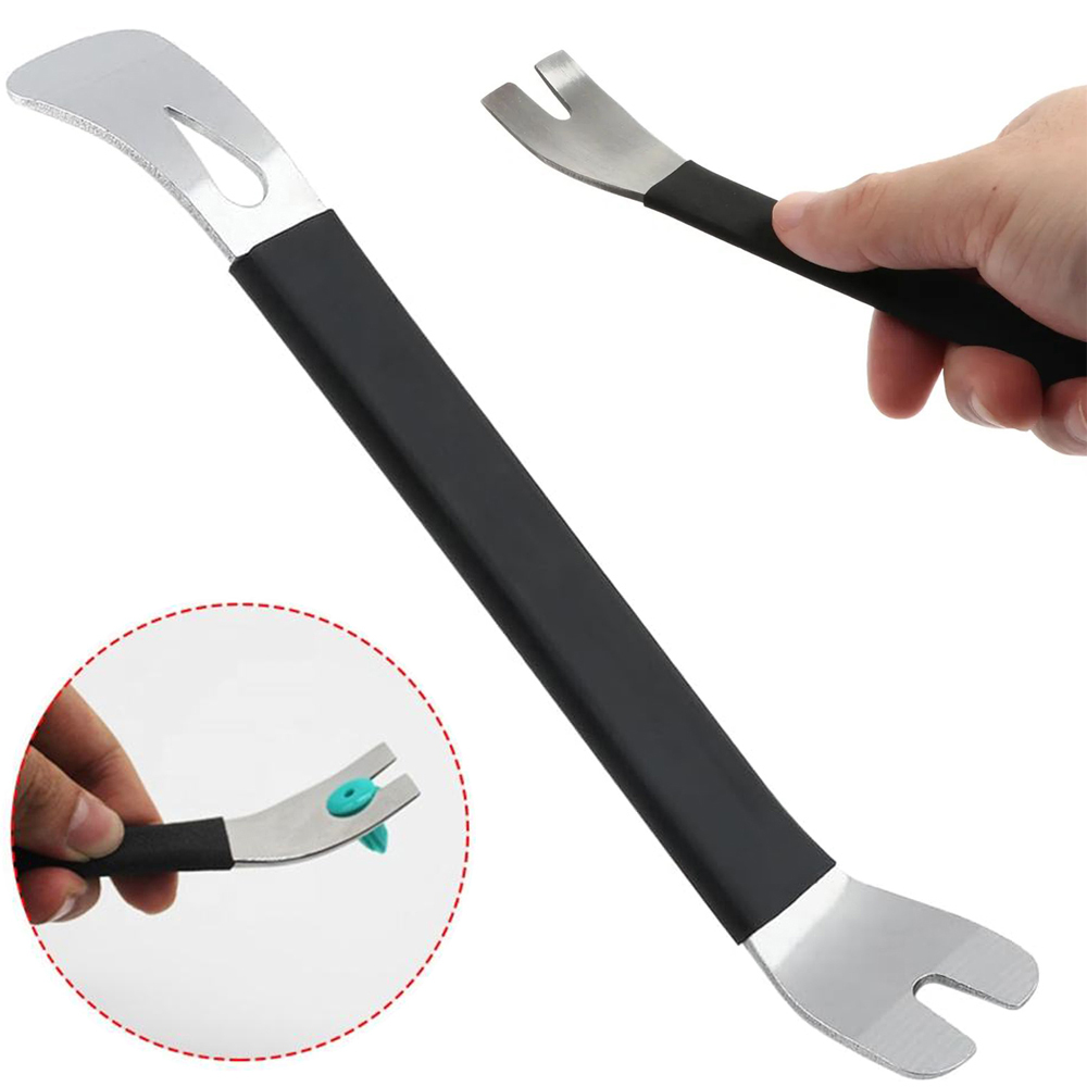 Nova ferramenta de remoção de instalação de painel de clipe interior do carro ferramenta de instalação de conversão de placa de alavanca de aço inoxidável