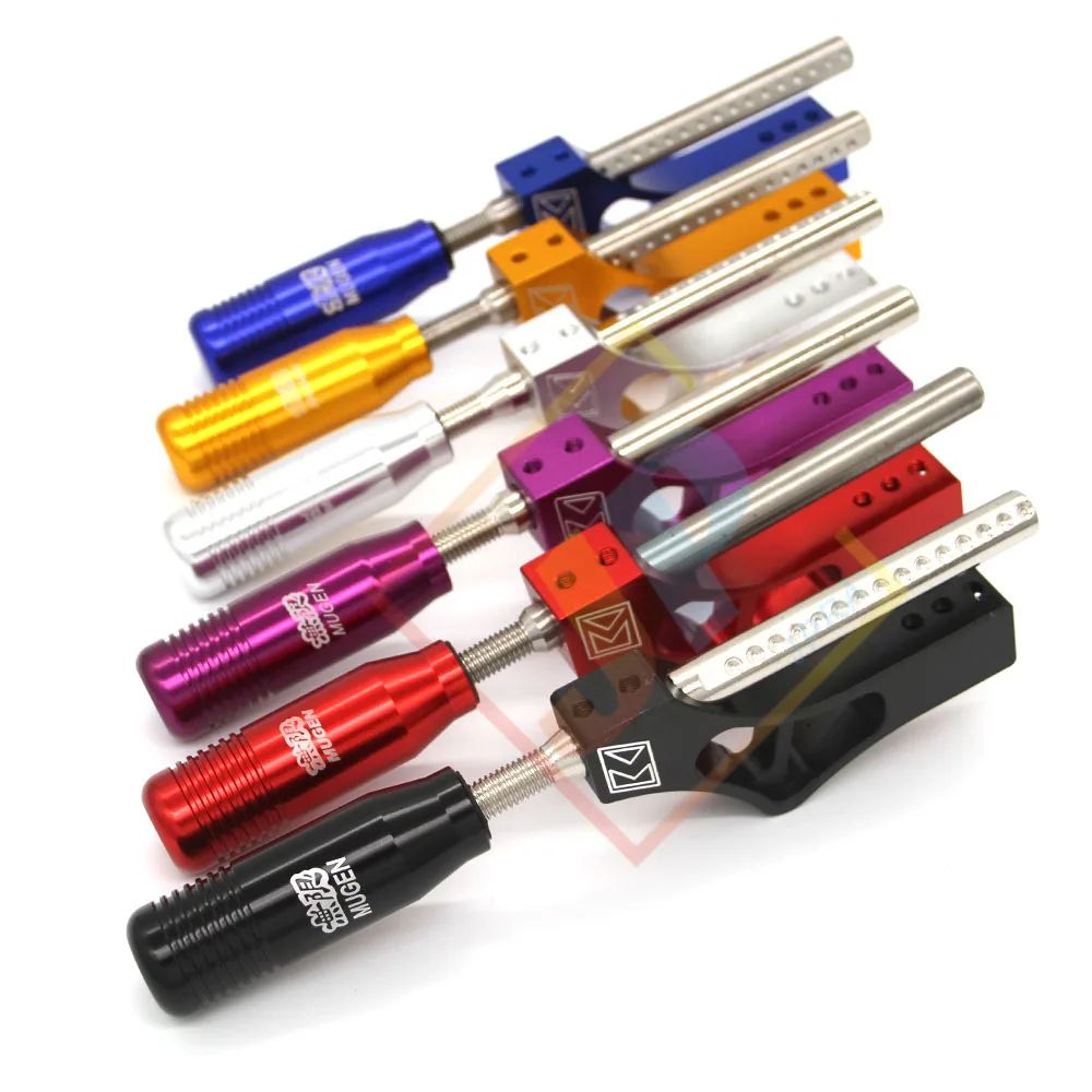 Varilla de extensión de perilla de cambio de aluminio automotriz, extensor de varilla ajustable, extensor de palanca de cambios, uso Universal