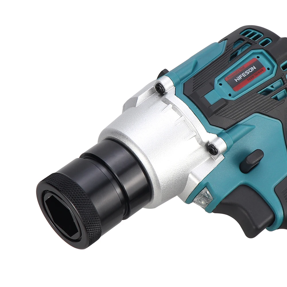 HIFESON ไฟฟ้า Rivet ปืนที่มีประสิทธิภาพ Brushless ไฟฟ้า Submachine Gun อัตโนมัติ Riveting Nut Gun Riveting เครื่องมือ M3M4M5M6M8M10