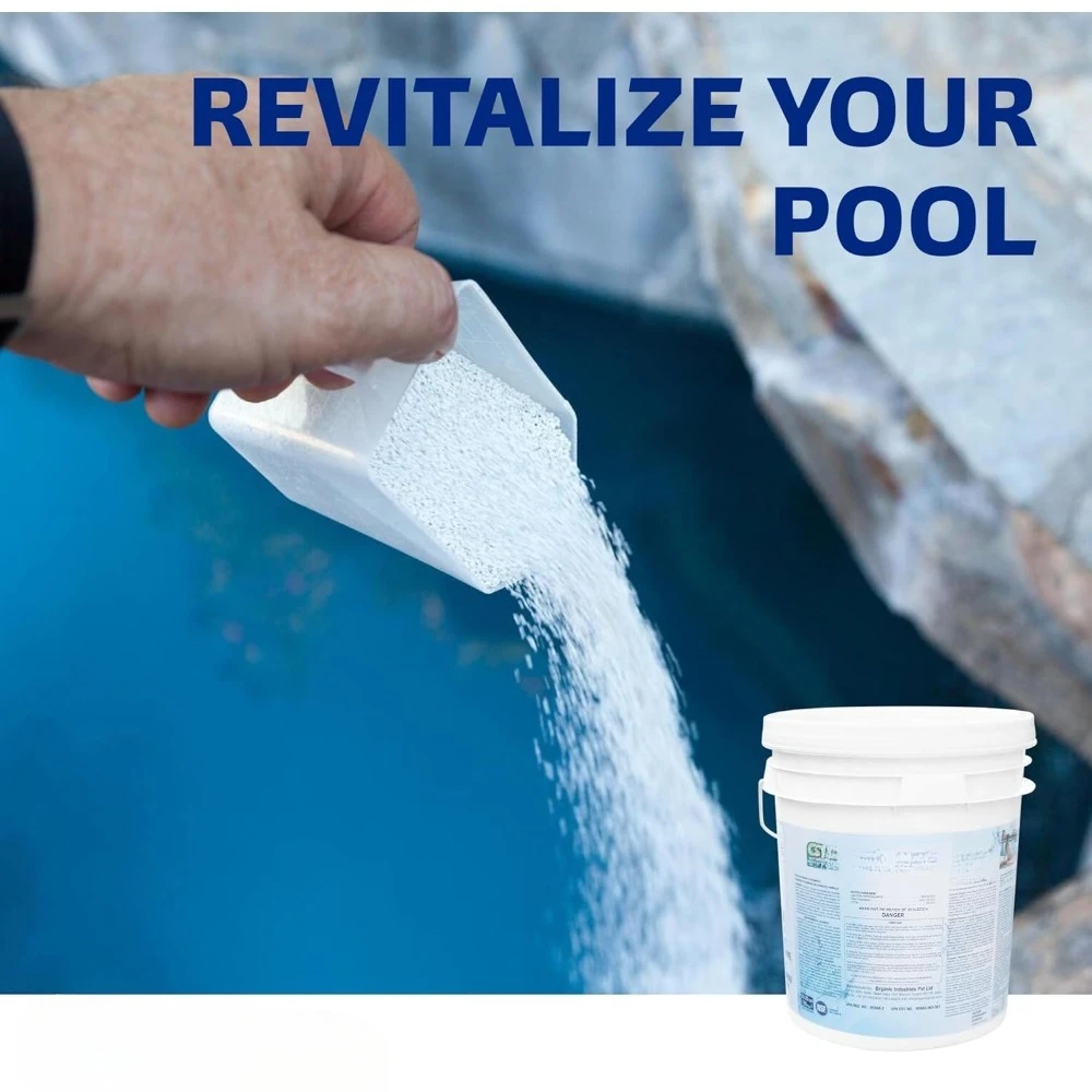 Hot sale.Popular Pool Shock- 65% Granular Cal Hypo-Swimming Pool Shock for In-Ground,Above Ground,Spas &Hot Tubs-50 Pound Pail