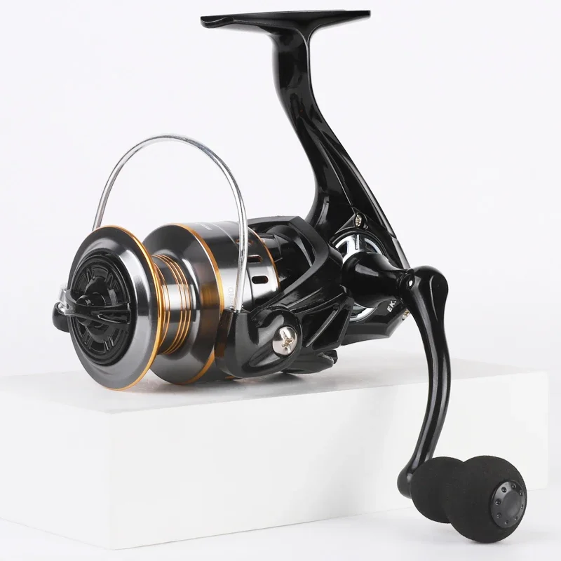 Professional Ultra Light 1000 ~ 7000 5.2:1 Gear Ratio, 26LB ลากสูงสุด CNC โลหะ Spool Spinning Fishing Reel สําหรับน้ําจืดน้ําเค็ม