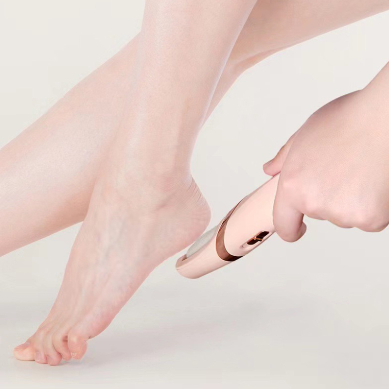 Moedor de pé elétrico automático calo do pé esfregando pedicure removedor de calos de pele morta para pé recarregável máquina da beleza do pé