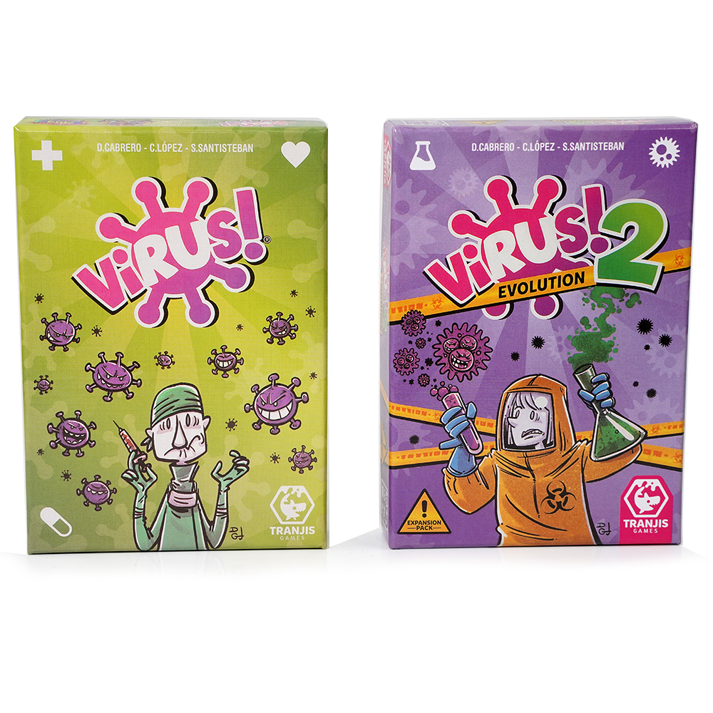 Virus! - Juego de cartas - El Juego mas-contact. Concurrentie Esška. +8 jaar VIRUS! Evolutie (Expan Brian) - Juego de Cartas (