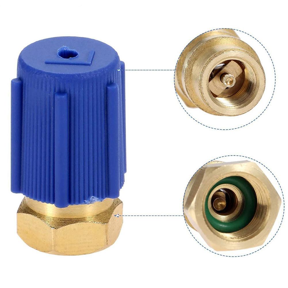 BPV-31 Cap Valve Kit Accessories BPV31 BPV31D With Dust Cap Zinc Alloy Piercing Tap For Refrigerant GPV31