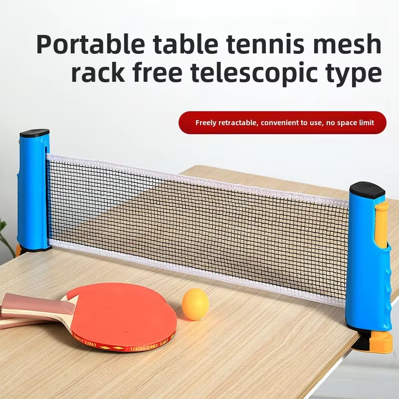 Tragbare Ping Pong Net Rack Überall Einziehbare Rack Ersatz Qualität Kunststoff Tischtennis Net Übung Zubehör Mesh