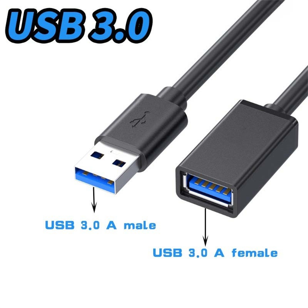 0.5/1/1.5/2/3/5 M USB Extension Cable 3.0 Data Cord For Laptop TV SSD USB 3 0 Male to Female Computer Camera Printer Connector
