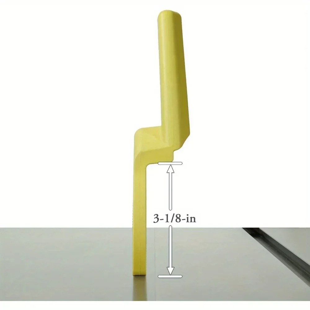 Bloque de empuje para sierras de mesa, mesas de enrutadoras y ensambladores, mango compensado, palo de empuje Premium, sierra de mesa, 1 ud.
