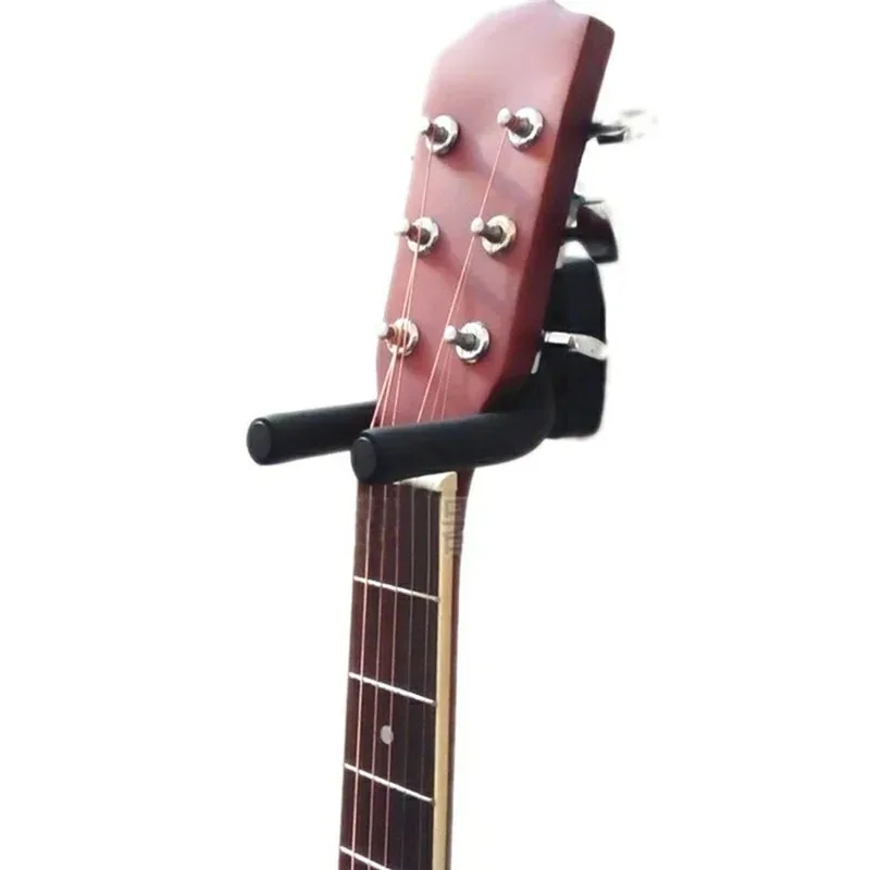 1 個ギターホルダー壁マウントスタンドパーツとアクセサリーホーム楽器ディスプレイギターフック壁ハンガーギターピック