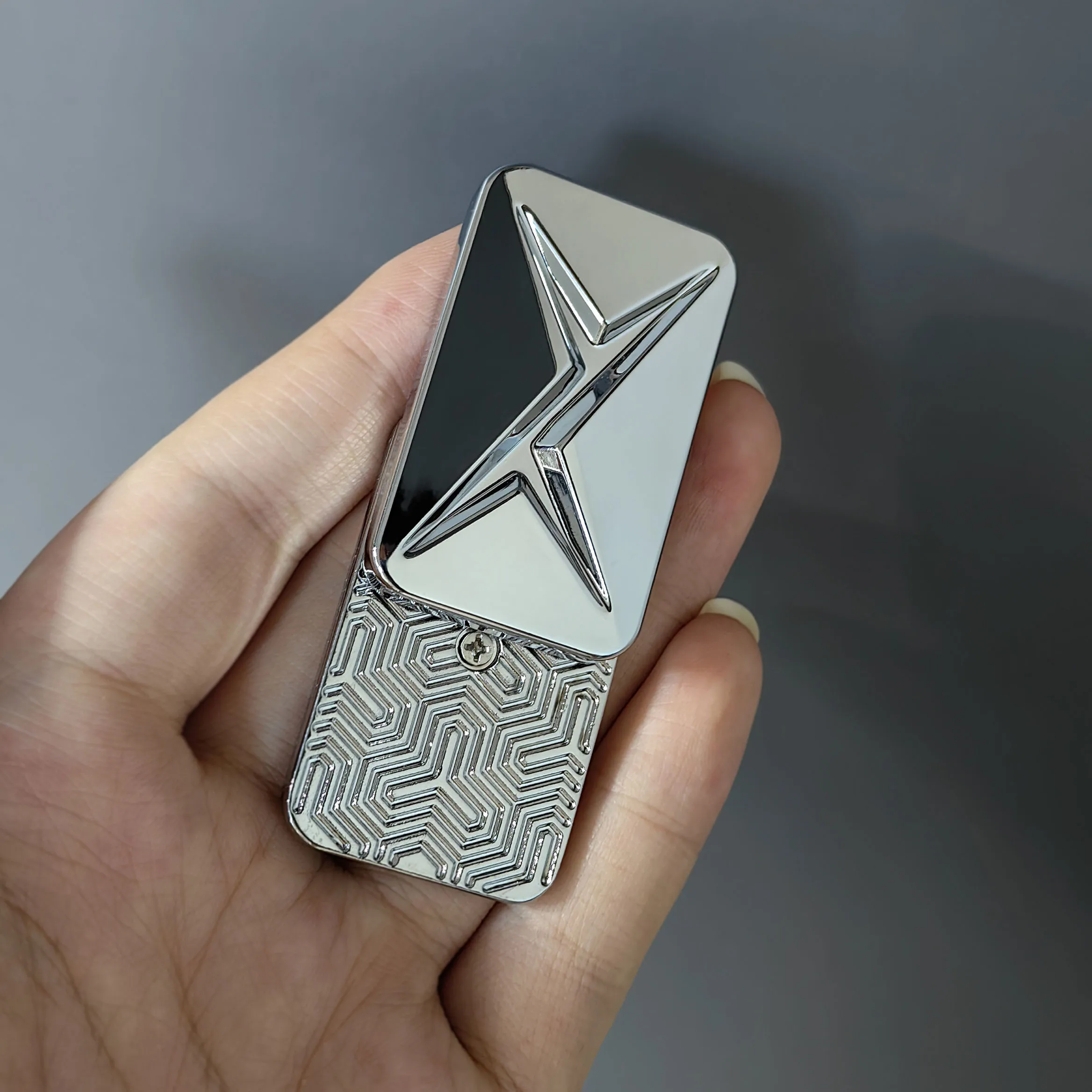 EDC Fidget Sliders Slider Metall Fidget Toys Stressabbau für Erwachsene Magnetisches Metall Infinite Fidget