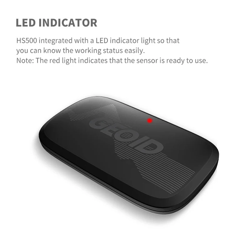GEOID HS500 cardiofrequenzimetro Mover GPS Bluetooth ANT Sensor cinturino toracico sensore per Computer da ciclismo Wahoo Garmin Monitor sportivo