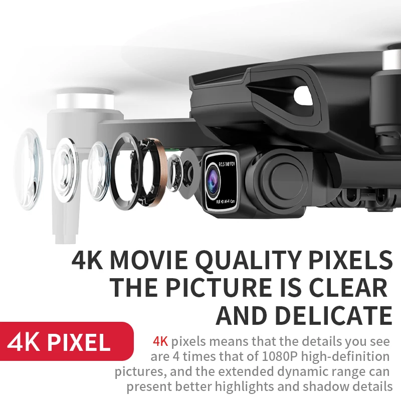 Lyzrc L900 Pro GPS Drone 4K มอเตอร์ไร้แปรงถ่าน5G WiFi ถ่ายภาพทางอากาศเฮลิคอปเตอร์ FPV พับได้ Quadcopter dron