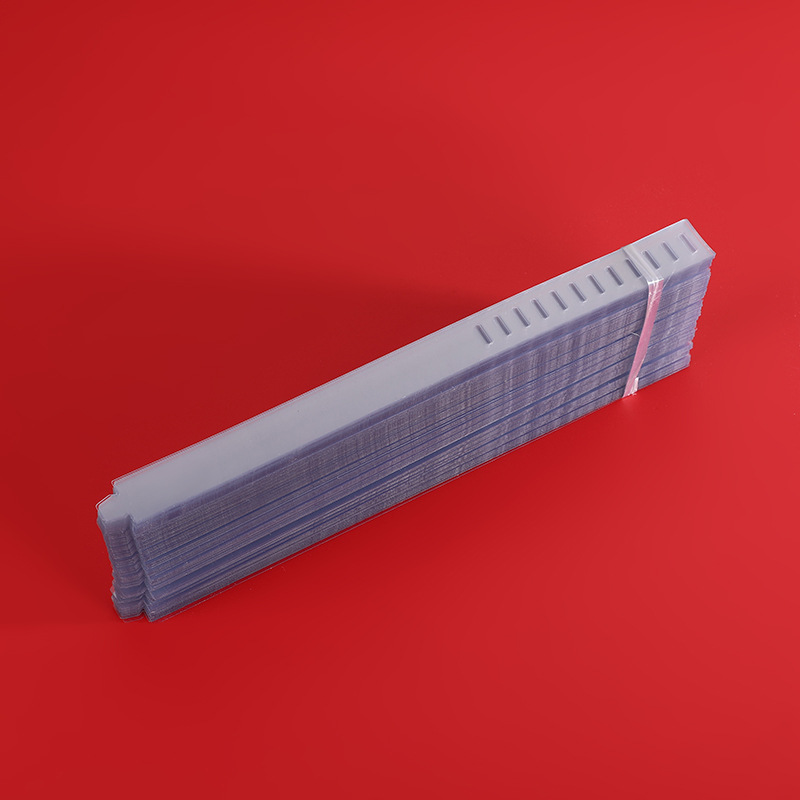 200PCS PVC Transparent Plastic Collar Support  Interior Packaging Materials Accessories White Shirt‘s Collar Stays Customized