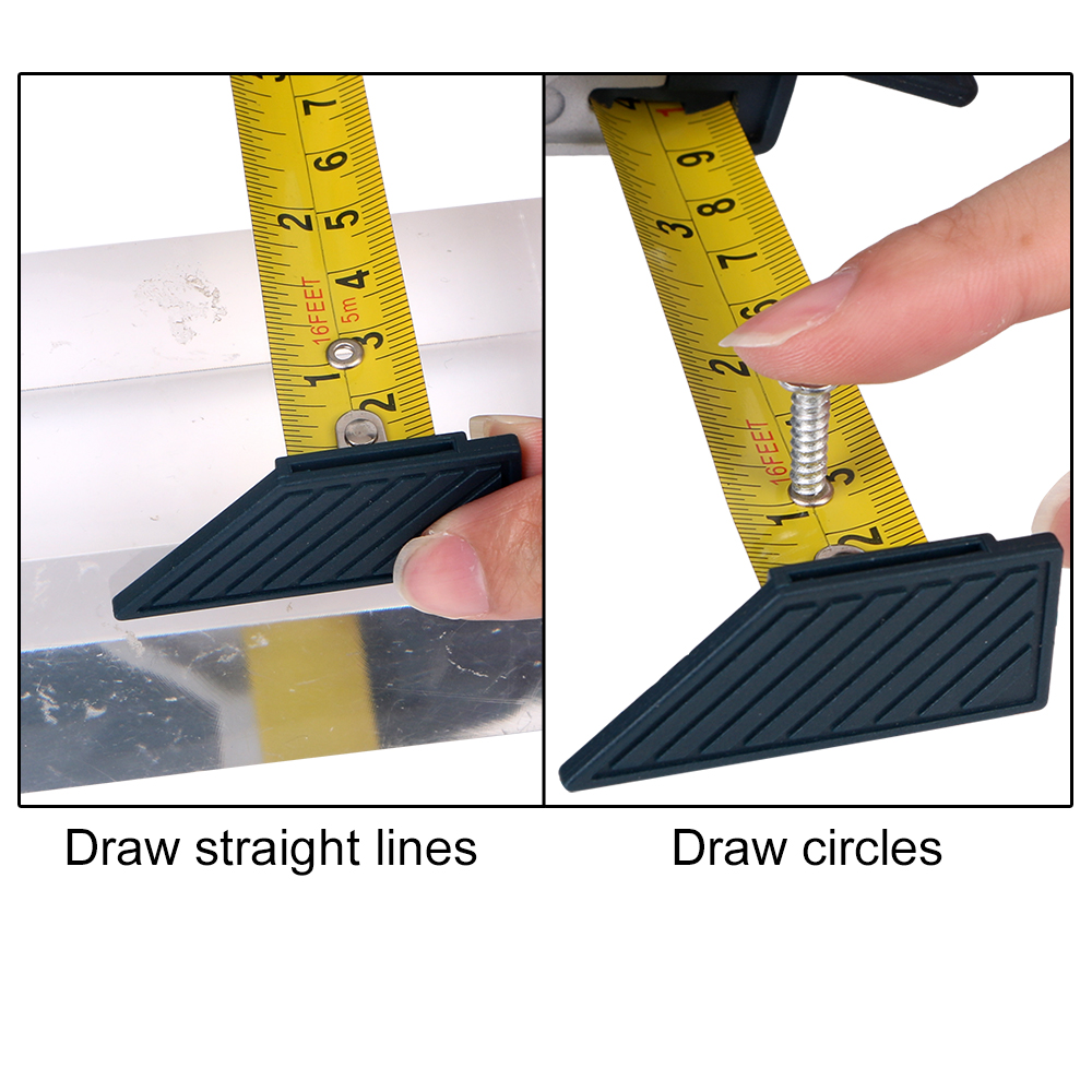 Plasterboard Edger Gypsum Board Cutter Woodworking With 5M Tape Measure Cardboard Scriber Drywall Cutting Carpentry Tool
