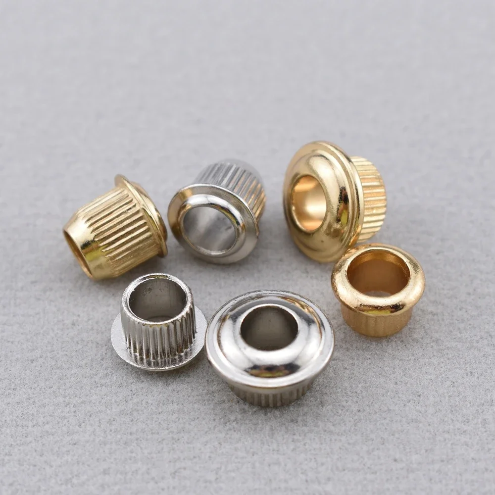 1 Set ( 6 Pieces ) Metal Vintage Guitar Machine Heads Tuners  Nuts/ Bushings/Ferrules -  KR(Origin)