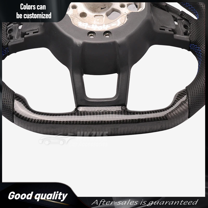 Suitable For Volkswagen Golf 7, 7.5, GTI, Mk7 Steering Wheel, Optional Shift Paddles And Multifunction Buttons, Car Accessories