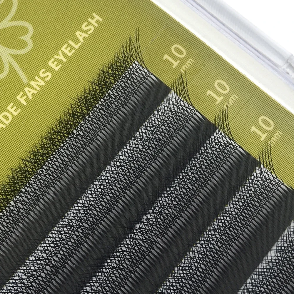 GLAMLASH 3D 4D 5D W Hình Mi Mi Dễ Dàng Quạt Nối Mi Bán Sỉ YY Premade Tập 12 Hàng W Phong Cách mềm Mại Tự Nhiên