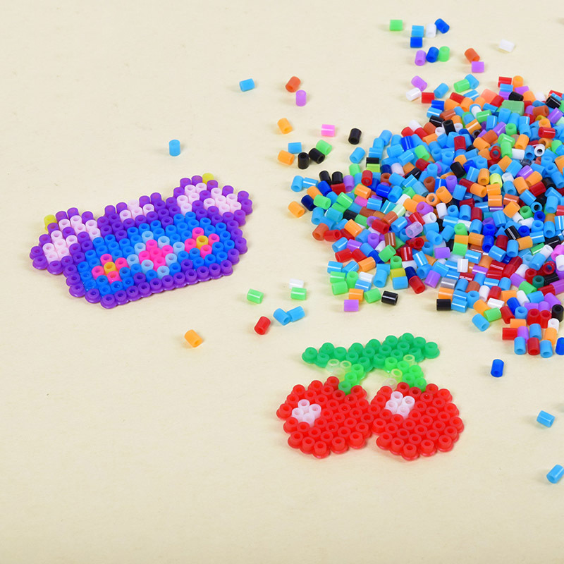 2.6 มม.39 สี 5000pcs Pixel ปริศนาละลายลูกปัดเหล็กสําหรับ Hama ลูกปัด Perler ฟิวส์ลูกปัด DIY คุณภาพสูง Handmade ของขวัญ