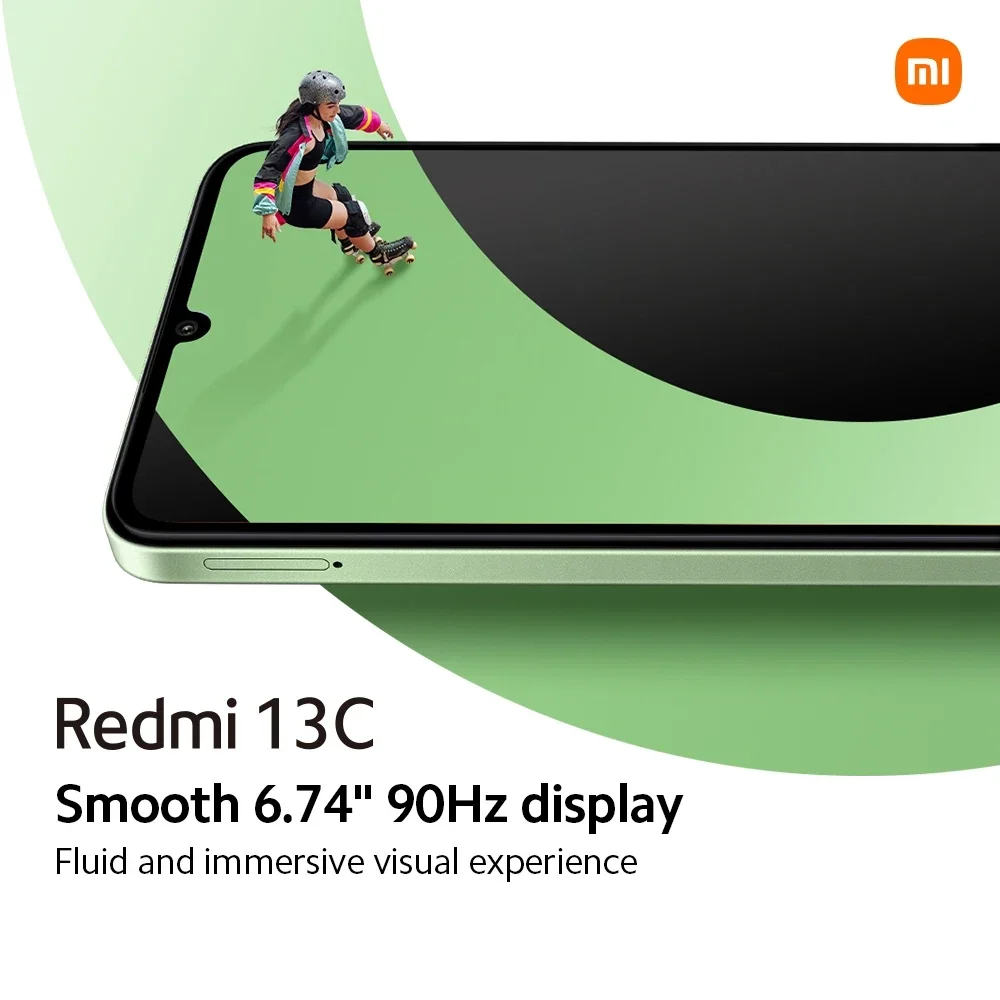 [Weltpremiere] Globale Version Xiaomi Redmi 13C MIUI 14 Smartphone MTK Helio G85 Octacore 50MP Kamera 5000 mAh 90 Hz 6,74 Zoll Display