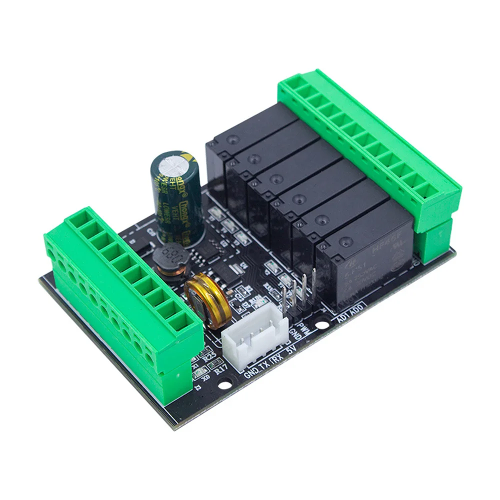 FX2N-10MR 10MT FX2N-14MR 14MT  6MR 6MT 20MR 20MT DC24V TTL SEEKU Analog 0-10V in board Power Relay 8 in& 6 out 6 in& 4 out PLC